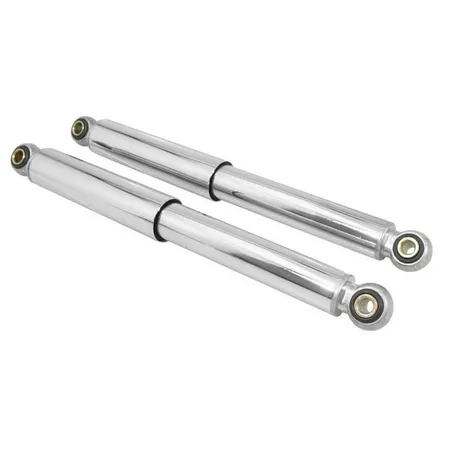 Shock Absorbers (x2) 320mm chrome Peugeot 103