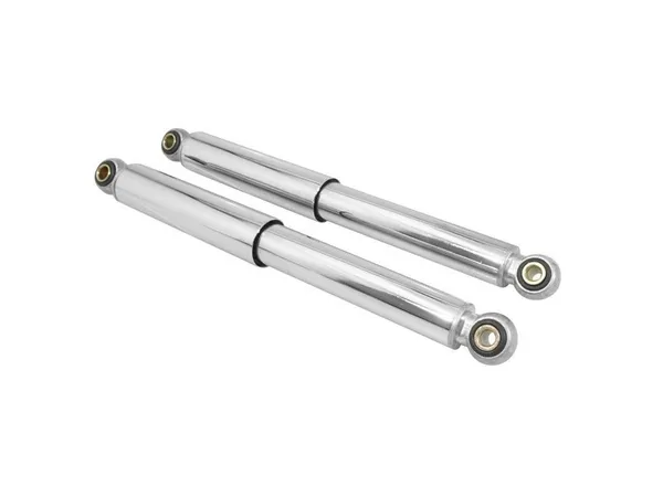 Shock Absorbers (x2) 320mm chrome Peugeot 103