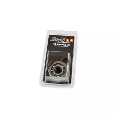 Crankshaft Bearings + Oil Seals Stage6 C4 polymer cage Piaggio \/ Gilera \/ Vespa