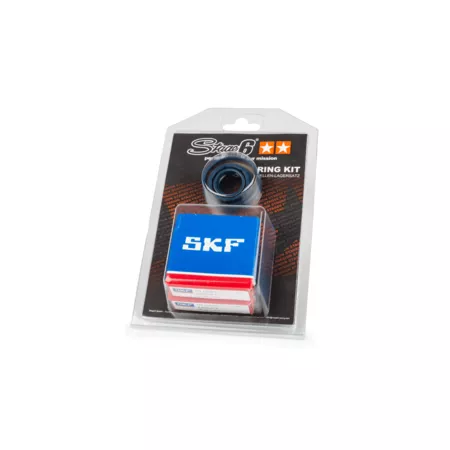 Crankshaft Bearings + Oil Seals Stage6 6204 C4 steel cage Minarelli \/ China 2-stroke