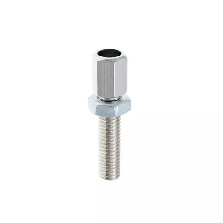 Cable Adjuster Screw M6x1.00 - L.25mm - sleeve D.8mm
