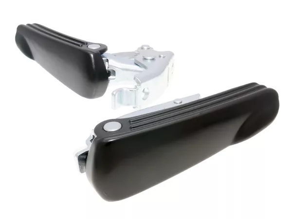 Foot Pegs (x2) black Vespa GT \/ GTS 125-300cc