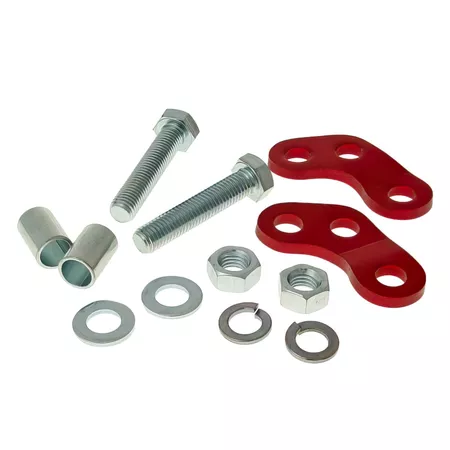 Riser Kit red Derbi Senda after 2000 \/ Aprilia RX\/SX \/ Gilera RCR\/SMT