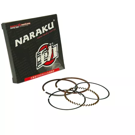 Piston Rings Naraku 50cc Piaggio 4-stroke