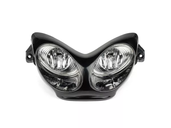 Twin Headlight halogen H3 black Yamaha Aerox \/ MBK Nitro