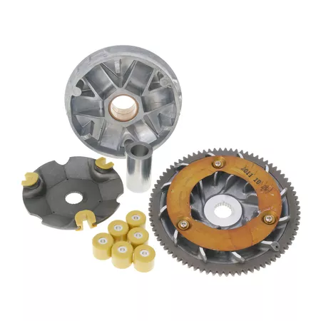 CVT Variator + Fan Wheel \/ Pulley Piaggio 125-150cc (Leader)