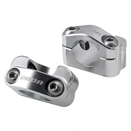 Handlebar Brackets Voca Racing 28mm CNC silver