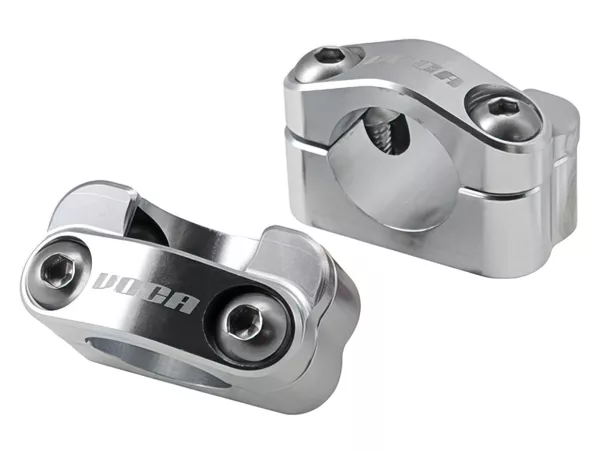 Handlebar Brackets Voca Racing 28mm CNC silver