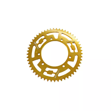 Rear Sprocket 53 teeth - 420 Doppler aluminium CNC gold Rieju MRT
