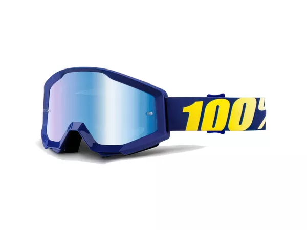 100% Motocross Goggles Strata Hope mirror lens