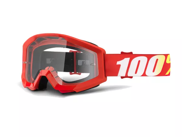 100% Motocross Goggles Strata Furnace clear lens
