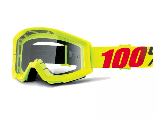 100% Motocross Goggles Strata Mercury clear lens