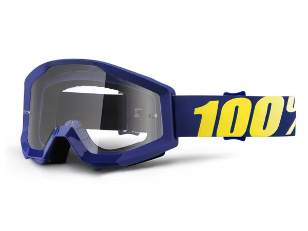 100% Motocross Goggles Strata Hope clear lens