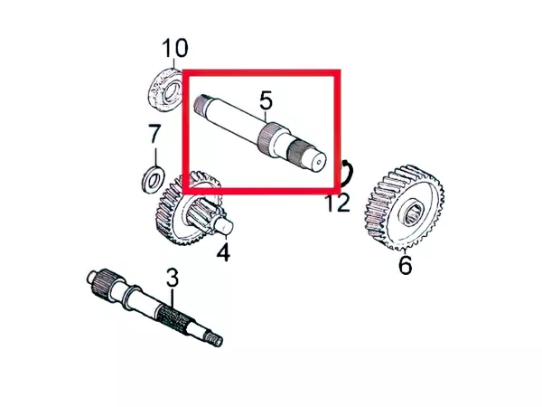 15154-secondary-gears-output-shaft-kymco-agility-50cc-4-stroke-12-inch-1.webp
