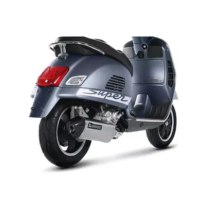 Akrapovic Slip-On Exhaust (CE-marking) Vespa GTS \/ GTV 125-300cc