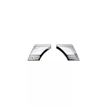 Tool Box Door Covers (x2) chrome Peugeot 103 SPX \/ Vogue