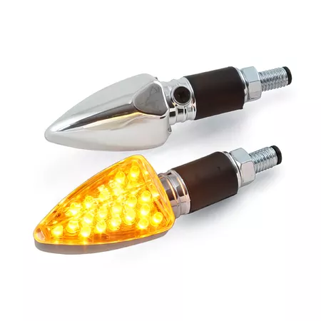 Indicators LED Demon II E chrome 
