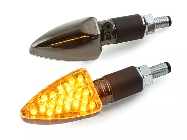 Indicators LED STR8 LED Demon II black chrome