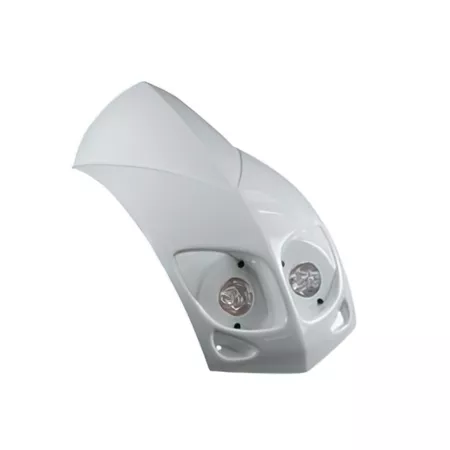 BCD Front Fairing Twin Headlight Peugeot Ludix white