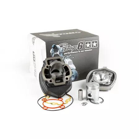 Cylinder Kit Stage6 Streetrace cast iron Piaggio LC