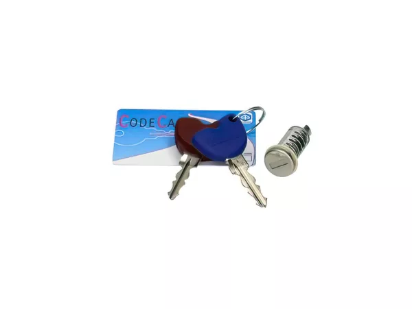 Ignition Lock Barrel with keys - original spare part Piaggio Vespa LX\/S\/GTS\/GTV 50-300cc