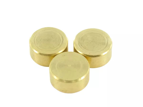 Clutch Weights x3 Stage6 Torque Control MK2 brass Minarelli \/ Piaggio \/ Peugeot
