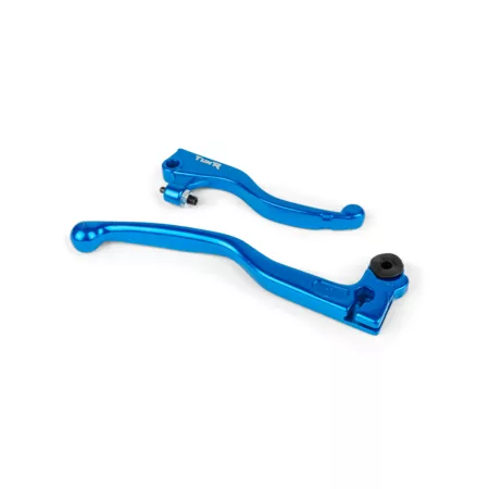 Brake \/ Clutch Levers (x2) blue Derbi Senda X-Treme after 2011