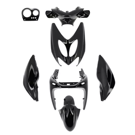 Fairing Kit 7 pcs. black Yamaha Aerox 2002-2012