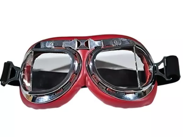 Aviator Glasses \/ Goggles Trendy dark red