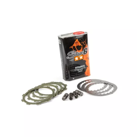 Clutch Kit + Gear Oil Stage6 Minarelli AM6