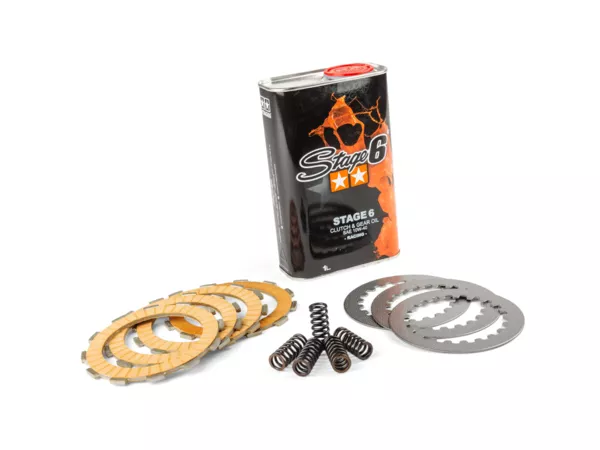 Clutch Kit + Gear Oil Stage6 Derbi Euro 2 \/ Euro 3