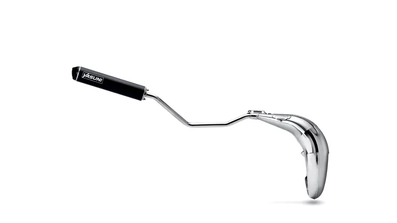 Exhaust Yasuni Cross ML Max Black & Chrome Rieju MRT 50cc (high Mount ...