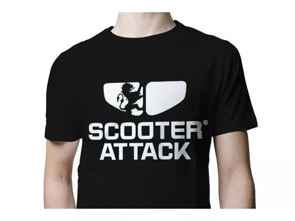 T-Shirt Scooter-Attack black, S - Size: S