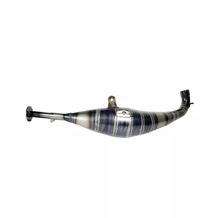 Exhaust straight pipe KRM 90 - 100 Minarelli horizontal