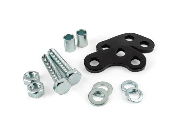 Riser \/ Jack-Up Kit black aluminium Derbi Senda