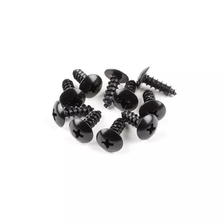 Fairing Screws M5x12 aluminium black (x 10)