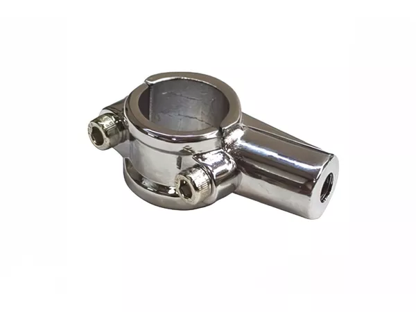 Mirror Clamp \/ Bracket D.8 right-hand thread chrome