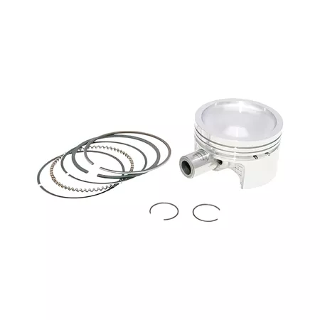 Piston (A) Polini d.49mm Piaggio \/ Vespa 50cc 4-stroke