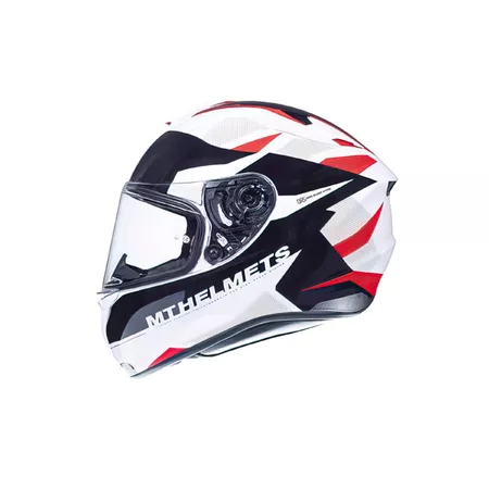 Full Face Helmet MT Targo Enjoy red \/ white, XS - Size: XS