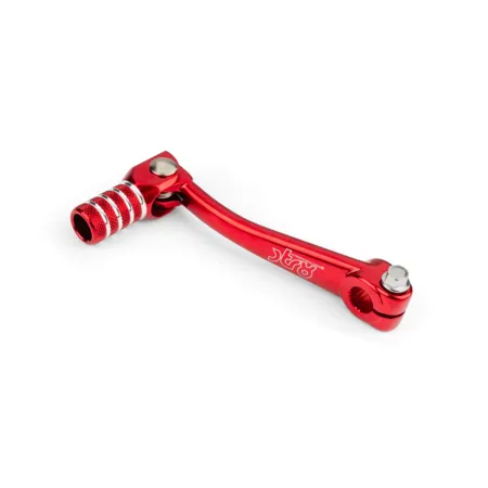 Gear Lever STR8 AM6 aluminium red