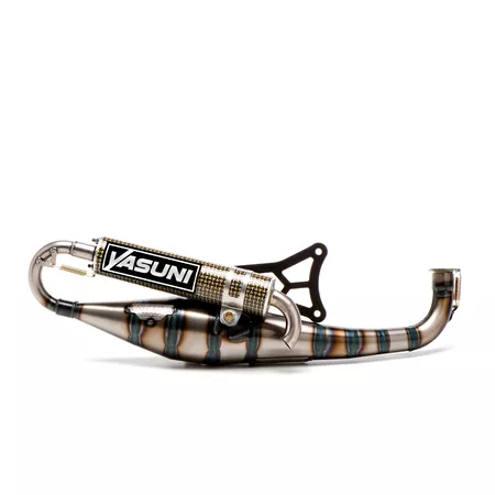 Exhaust Yasuni Carrera 21 Yamaha Aerox \/ MBK Nitro carbon look\/AramidÂ 