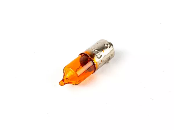 Bulb 12V - 21W BAU9S offset orange
