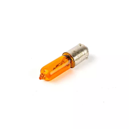 Bulb 12V - 21W H21 BAY9S offset orange