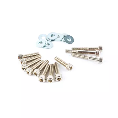 CVT Cover Screw Kit chrome Yamaha BW's \/ Slider
