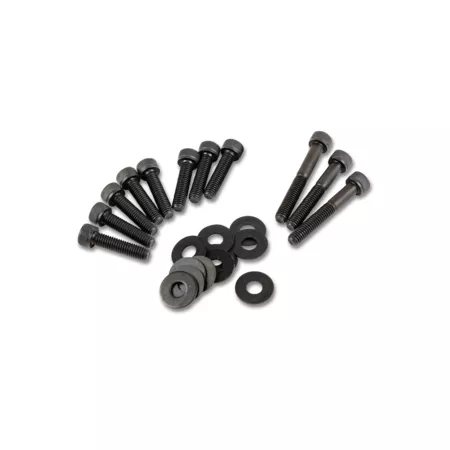 Screw Kit CVT cover steel black Yamaha BW's \/ Slider