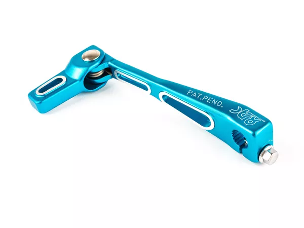 Gear Lever STR8 Lighty Derbi blue