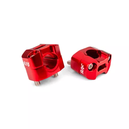 Handlebar Clamps 22 - 28mm red