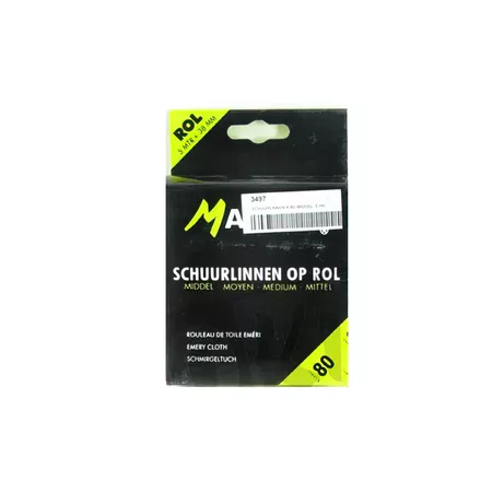 Sandpaper 5m roll \/ 80 medium grit