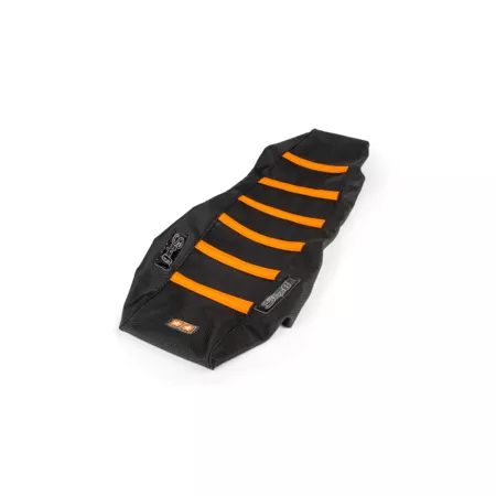 Seat Cover Stage6 black - orange Derbi X-Treme\/ X-Race after 2011