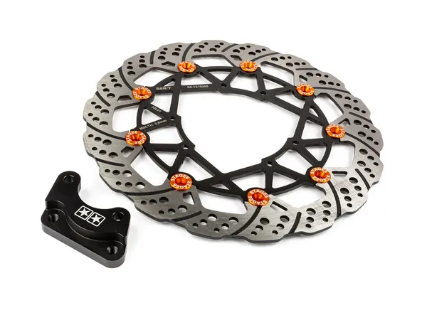 Floating Brake Disc Front + Adapter Stage6 R/T 300mm Derbi Senda - MAXI ...